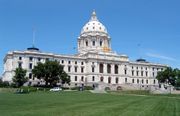The Minnesota State Capitol in Saint Paul, designed by Cass Gilbert.