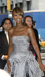 Born in Modagishu, supermodel Iman was the first Somali woman to appear on the cover of Vogue in 1979 and to sign a cosmetics contract.