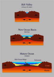 Genesis of an ocean