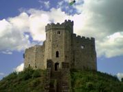 The Norman Keep at Cardiff Castle