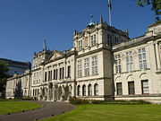 Cardiff University's main building