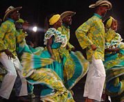 Fiesta in Palenque. Afro-Colombian tradition from San Basilio de Palenque, a Masterpiece of the Oral and Intangible Heritage of Humanity since 2005.