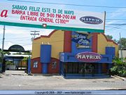 Matrixs club (bar and lounge) located near the Zona Rosa.