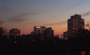Downtown as dusk