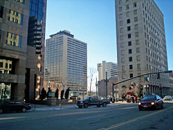 Downtown Salt Lake City in 2008