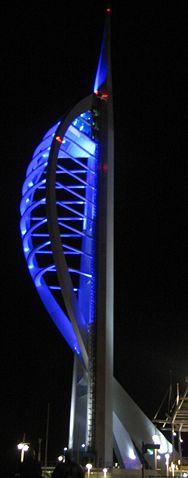 Image:Spinnaker Tower night.jpg