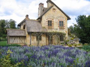 One of the cottages built for Marie Antoinette in the Hameau de la Reine.