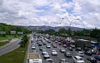 Francisco Fajardo Highway in Chacao Municipality