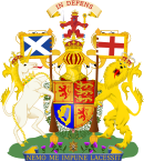 The Royal Coat of Arms of Queen Elizabeth II as used in Scotland.