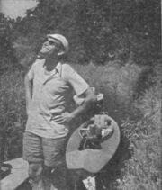 Father Karol Wojtyła on kayak trip