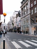 Bond Street, one of Mayfair's main shopping streets