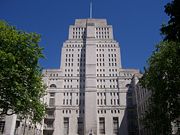 Senate House, the headquarters of the federal University of London