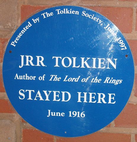 Image:Tolkien's Plough and Harrow blue plaque.jpg
