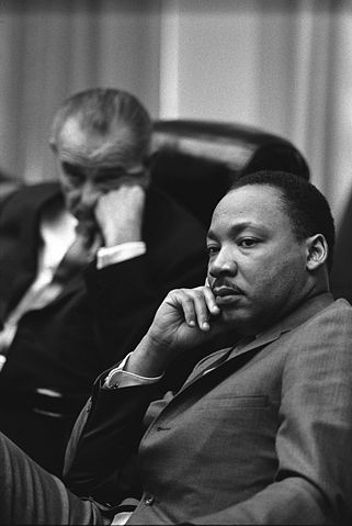 Image:Martin Luther King, Jr. and Lyndon Johnson.jpg