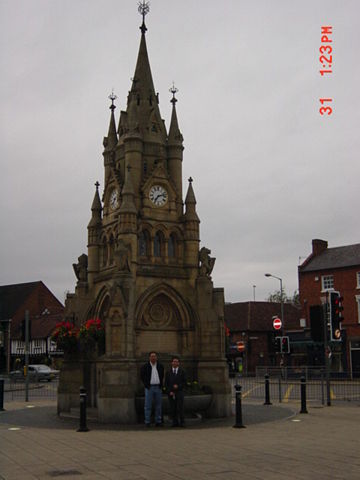 Image:Clock Tower at Stratford Upon Avon.JPG