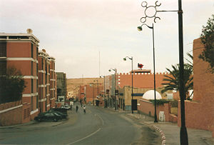 Downtown view of El Aaiún