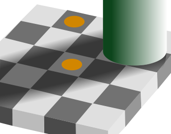 Image:Optical grey squares orange brown.svg