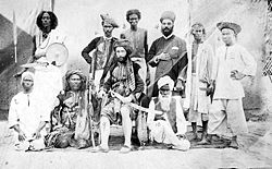 Various ethnic and religious types in the Middle East, 19th century