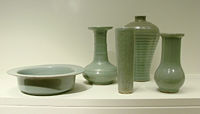 Longquan celadon wares from Zhejiang, 13th century
