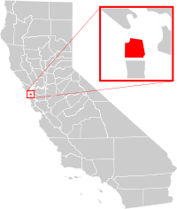 Location of San Francisco, California