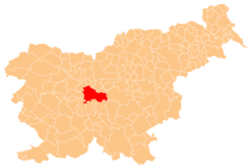 Municipal location in Slovenia