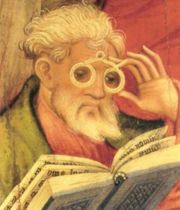 The 'Glasses Apostle' by Conrad von Soest (1403)