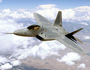 The fifth-generation Military Aircraft, F-22 Raptor