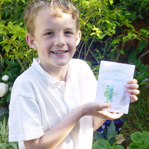 Jordan with his book