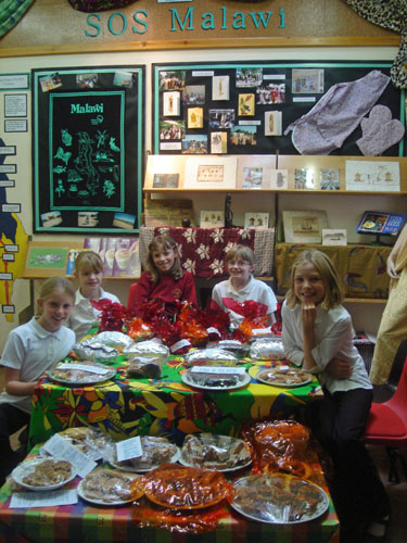 Kettlefields' School Malawi Cake Stall