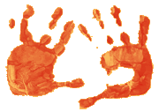 SOS Children Hand Prints