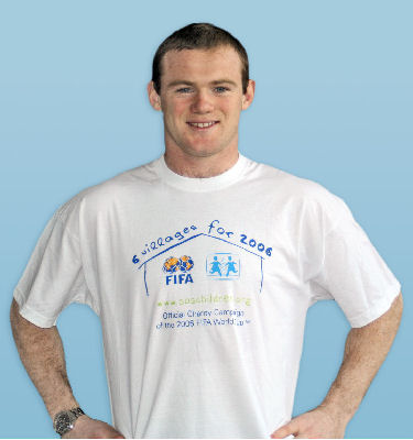 FIFA/SOS Ambassador Wayne Rooney