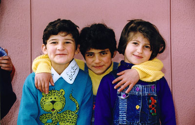 children at SOS Children’s Village Kotajk