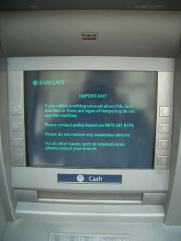 Image:Tamper warning on ATM in London.jpg