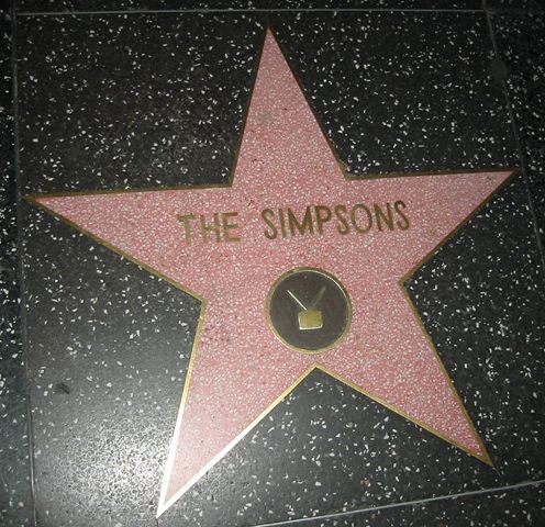 Image:Walk of fame - The Simpsons.jpg