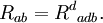 \quad R_{ab}={R^d}_{adb}.\,