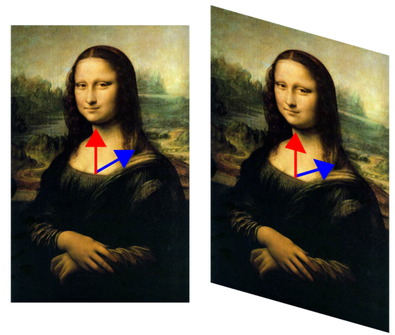 Image:Mona Lisa with eigenvector.png