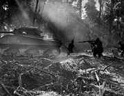 U.S. soldiers in the Solomon Islands