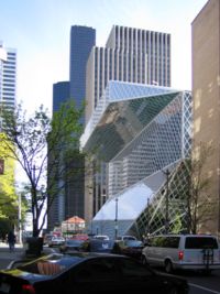 Seattle Central Library by Rem Koolhaas and OMA