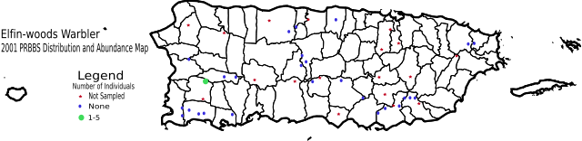 Image:Distribution of the Elfin-woods Warbler 2001.svg