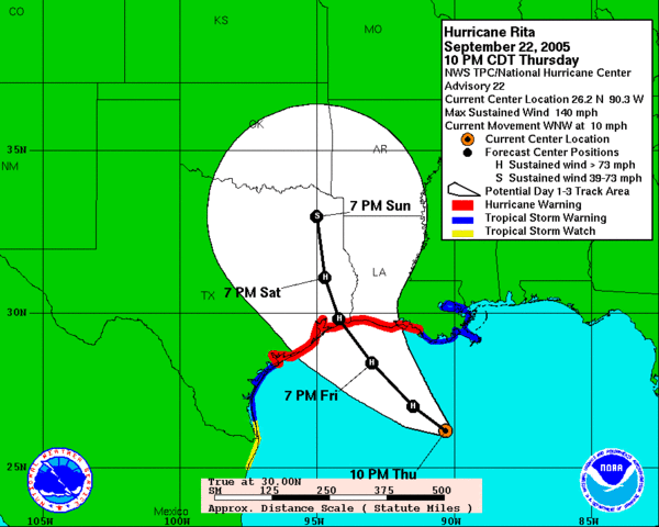 Image:2005-09-22-10PM CDT Hurricane Rita 3 day path.gif