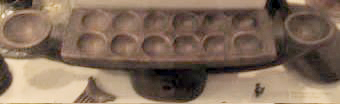 Wooden Mancala Board from West Africa