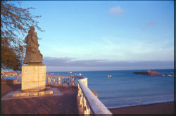 Santa Maria islet seen from the Miradouro Diogo Gomes.