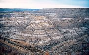 The Horseshoe Canyon Formation is exposed in its type section at Horseshoe Canyon, Alberta.