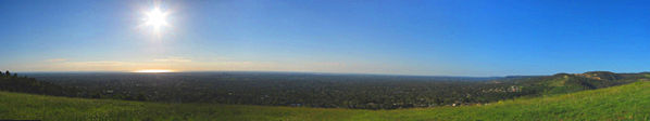 Panoramic view of Adelaide from Mount Osmond