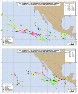 Season summary map