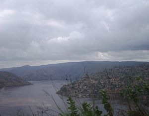 The Congo river at Matadi