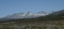Smiubelgen, the western part of Rondane.