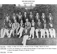 The West Indies team that toured Australia in 1930-31.[21]