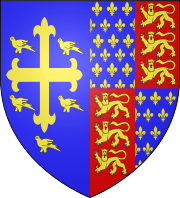 Coat of arms of Richard II featuring five martlets