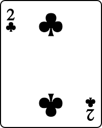 Image:Playing card club 2.svg
